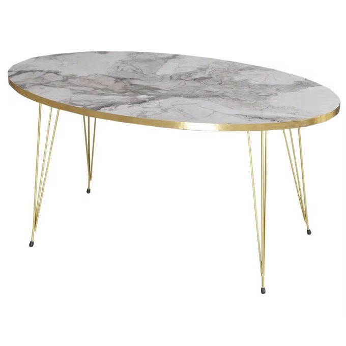 Table basse rectangle ovale 90x60cm