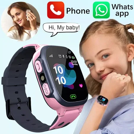 Montre Intelligente GPS pour enfant Carte SIM avec Caméra