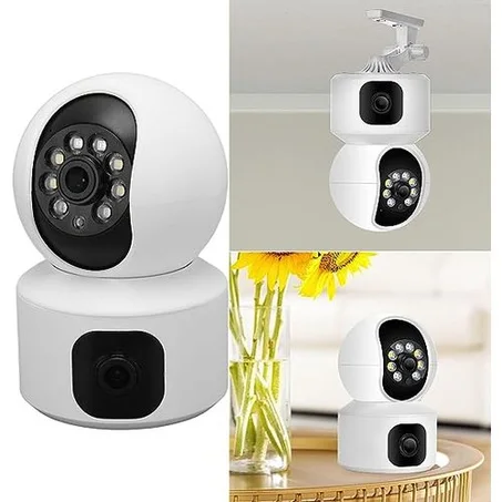 Caméra  De Vidéo surveillance  WiFi À Double Objectif 4MP