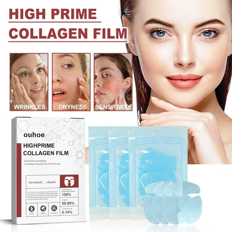 Ouhoe Highprime Collagen Film - قناع الكولاجين لبشرة مشرقة
