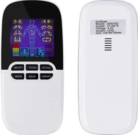 Dual Channel TENS EMS Muscle Stimulator - جهاز تحفيز عضلي كهربائي ثنائي القناة