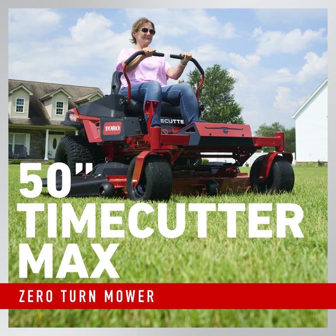 Toro TimeCutter MAX 50-in 22-HP V-twin Gas Zero-turn Riding Lawn Mower