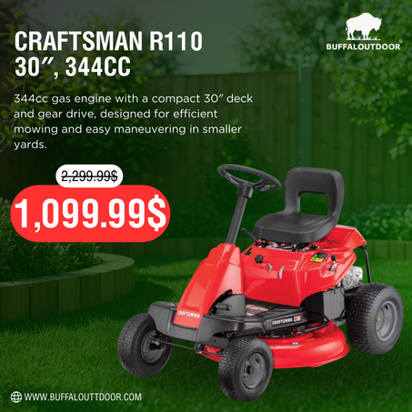 Craftsman CMXGNAM2110701 30 in. 344 cc Gear Gas Riding Mower