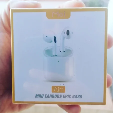 Moi Airpods T191 écouteurs sans fil wireless bleutooth 5.0 Touch Control -Blanc