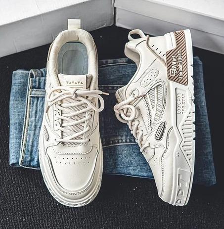 Elevate Your Street Style – 2025 Men's Chunky White Sneakers