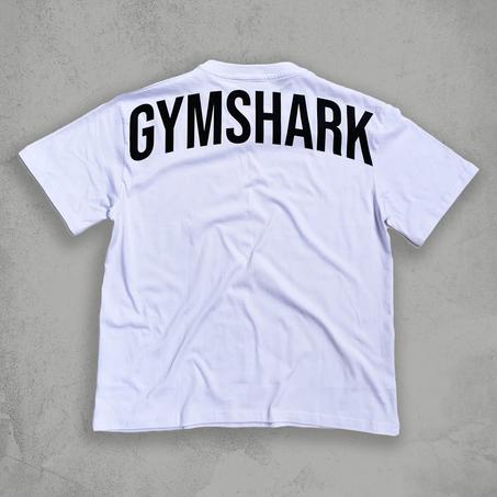 T-SHIRT OVER SIZE BLANC NOIR