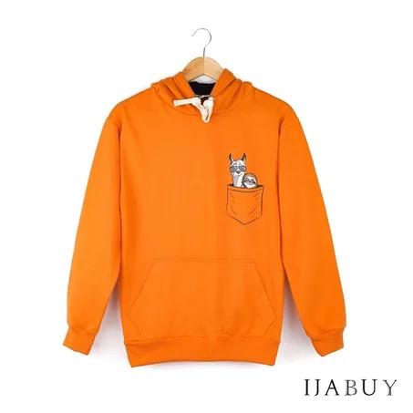 🤩Sweat-shirt personnalisé orange unisexe🤩
