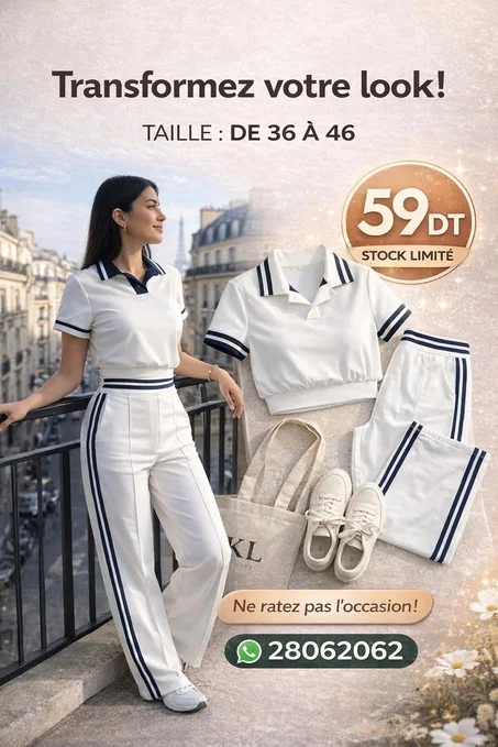 Ensemble Sport Chic - Mollotone