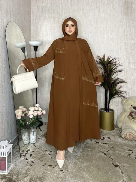 عباية نسائية رمضانية أنيقة – راحة وفخامة👑😍