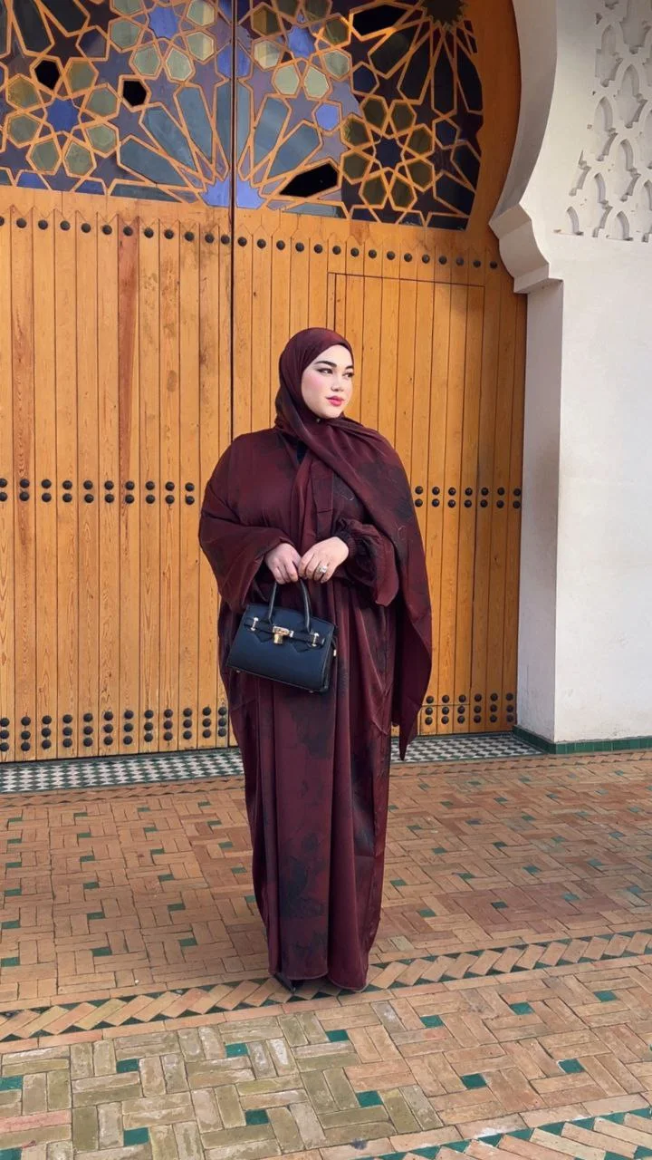 عباية فخمة لرمضان والعيد ✨ راحة وأناقة🌙