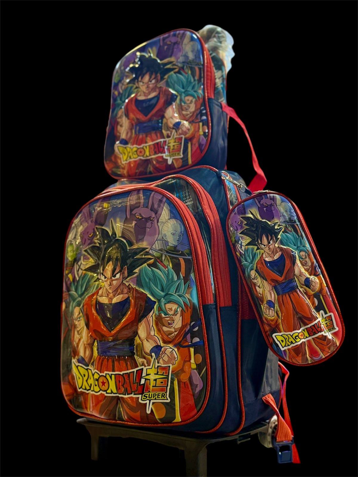 cartable à roulettes 3 pièces