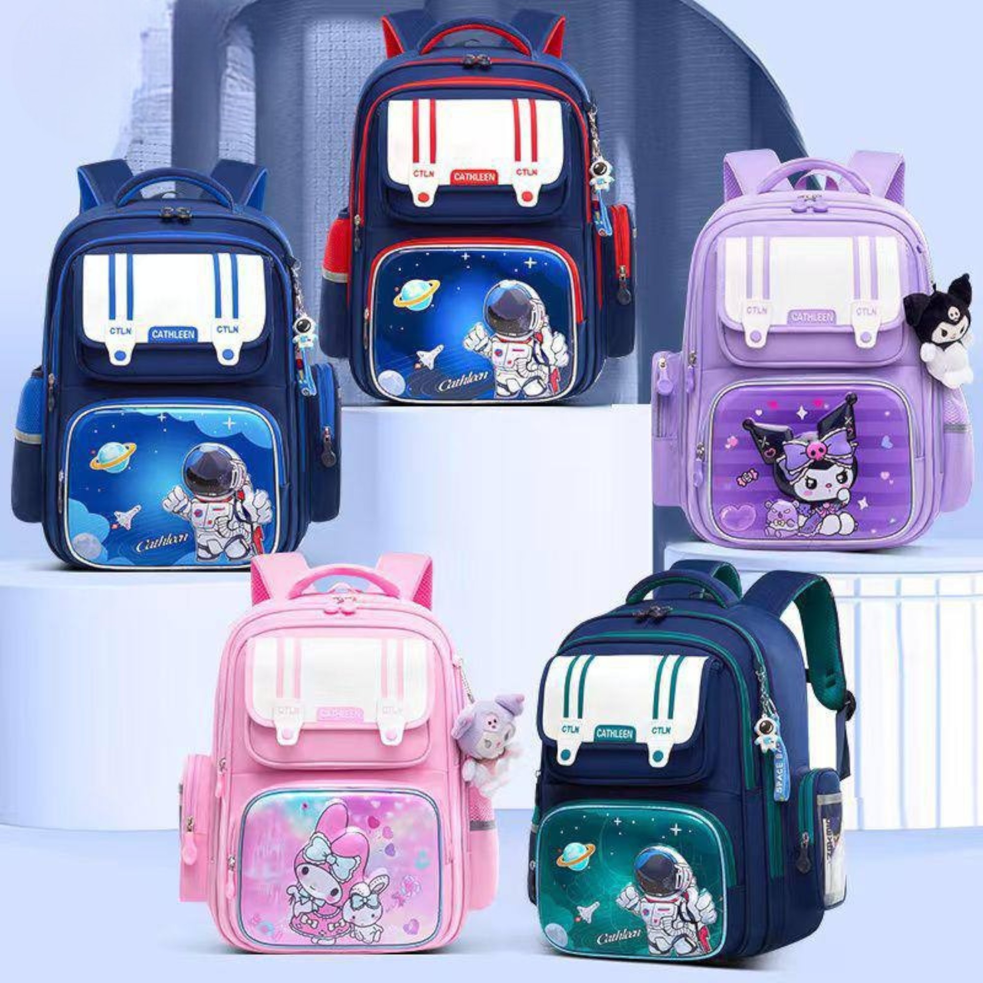 🎒 حقيبة ظهر مدرسية وعصرية – مزيج مثالي بين الأناقة والعملية