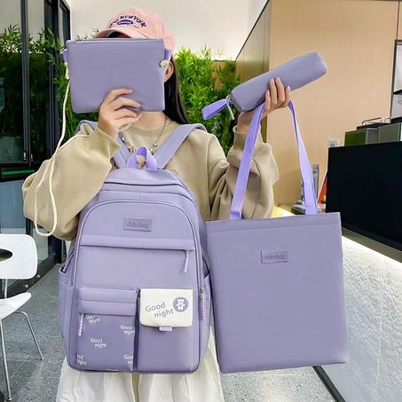 🎒  حقيبة مدرسية 4 في 1 – للمدرسة، الجامعة والسفر