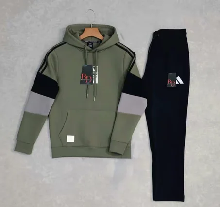 Survêtement ADD Vert bouteille & noir