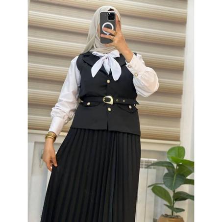 Ensemble 3 pièces Jupe + jacket + Chemise