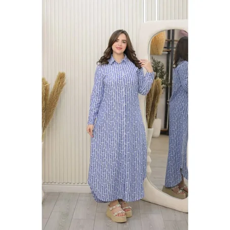 robe chemise fleur rillet