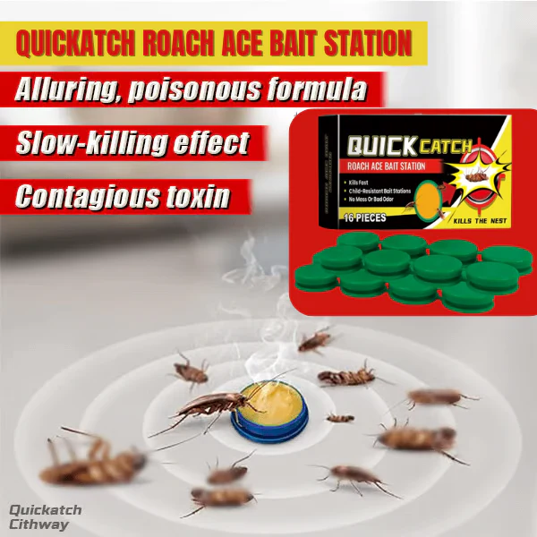 16pcs roach ace bait station