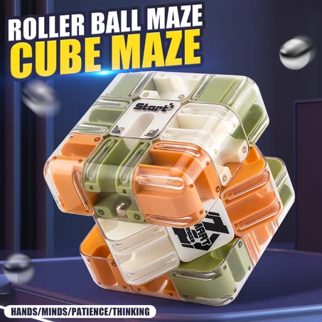 3D Puzzle Maze Cube