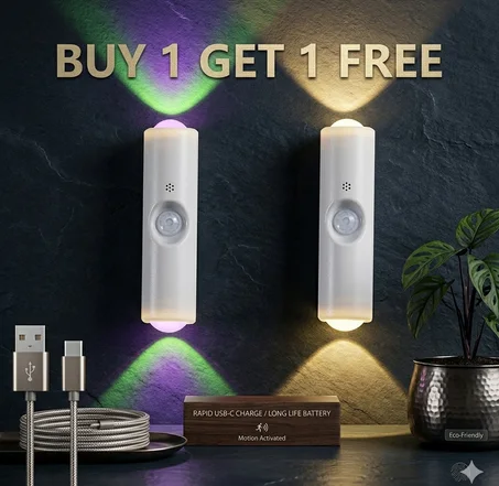 Wall Mounted Night Light  (BUY 1 GET 1 FREE)