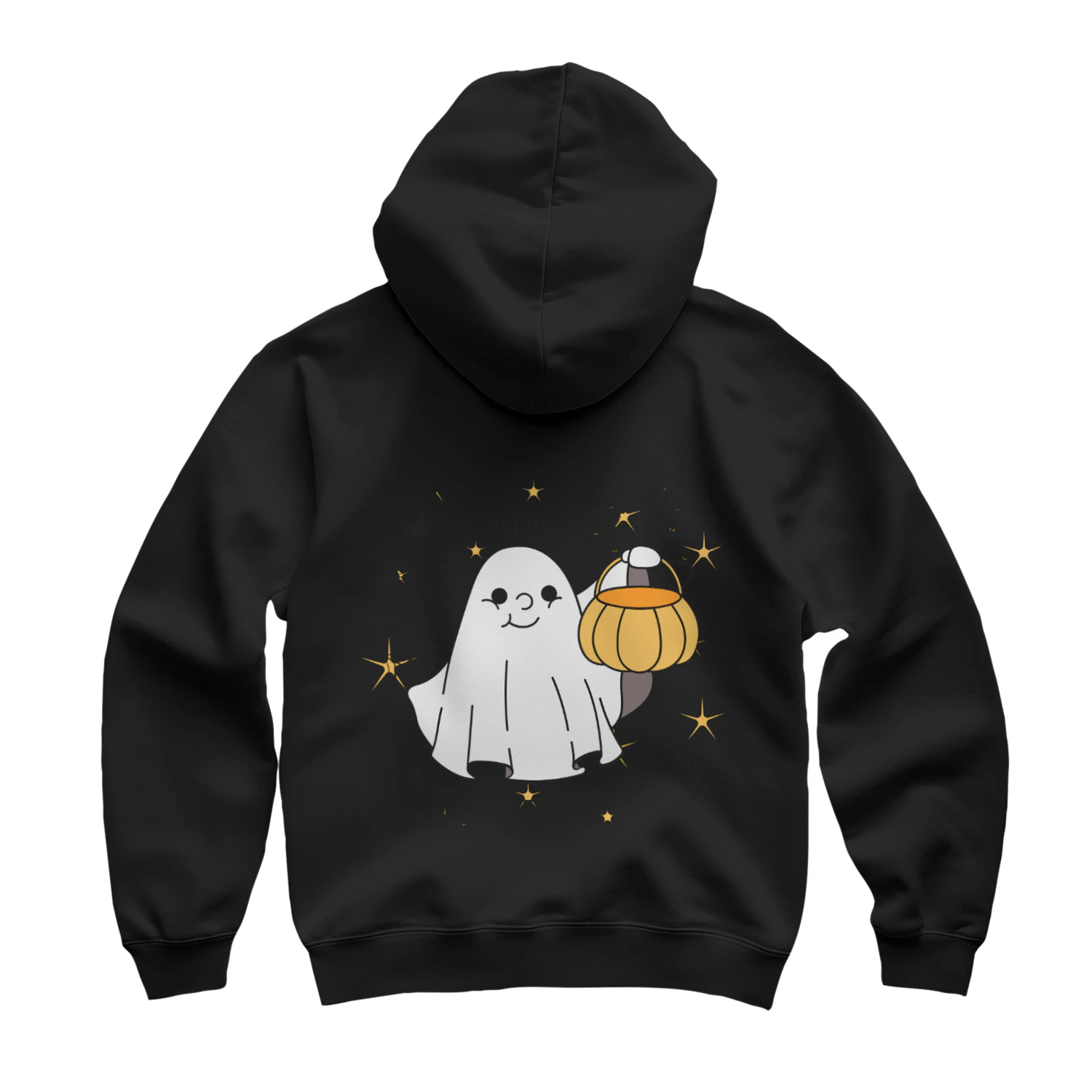 Chibi Ghost Black Hoodie