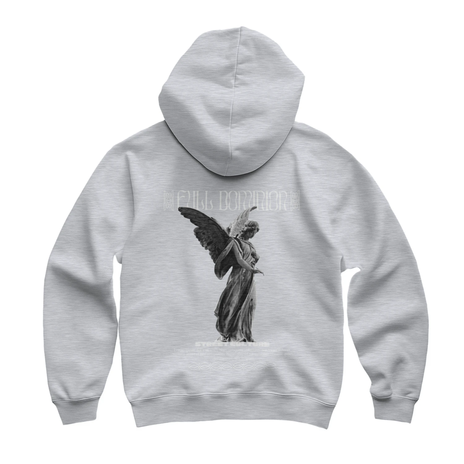 Gothic Art Over-size Hoodie