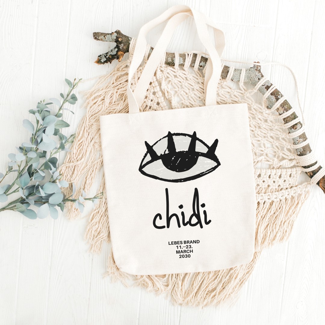 Premium Eye Tote Bag – Minimalist & Durable