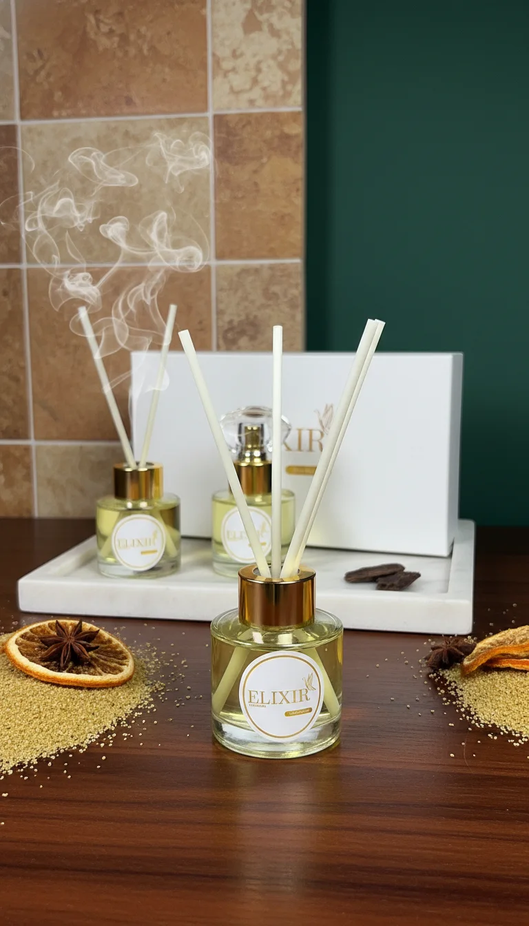 Diffuseur d’Ambiance OUD – 50 ml / 120 ml pour la Maison 🌙🏡