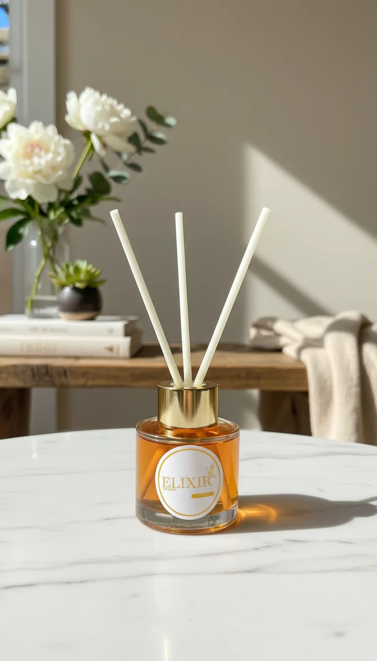 Diffuseur d’Ambiance AMBRE – 50 ml / 120 ml pour la Maison 🌟🏡