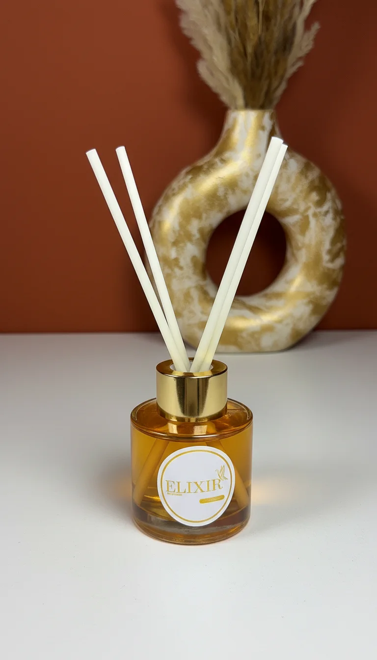 Diffuseur d’Ambiance AMBRE – 50 ml / 120 ml pour la Maison 🌟🏡