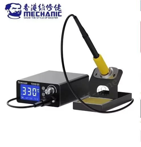 MECHANIC T210 SE Soldering Station LED Digital Adjustment Auto Sleep Quick Heating Universal C210 Iron Tip Welding Repair Tool