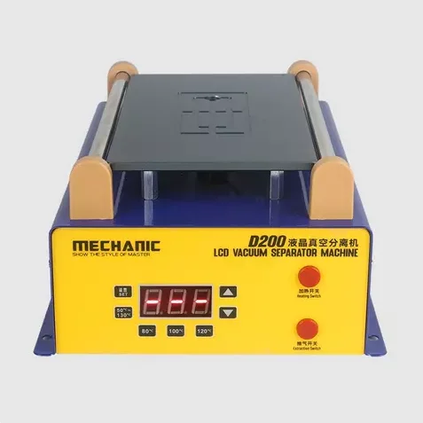 Mechanic D200 9 inch LCD Screen Separator With Powerful Suction For Mobile Phone LCD Touch Screen Pre-Heating Removal Repair