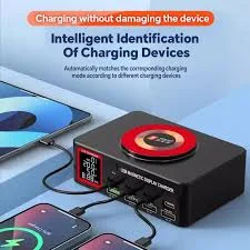YCS-S500 Multi-port Charger Desktop Charger Multi-function Wireless Charging Device Repair Function Tool