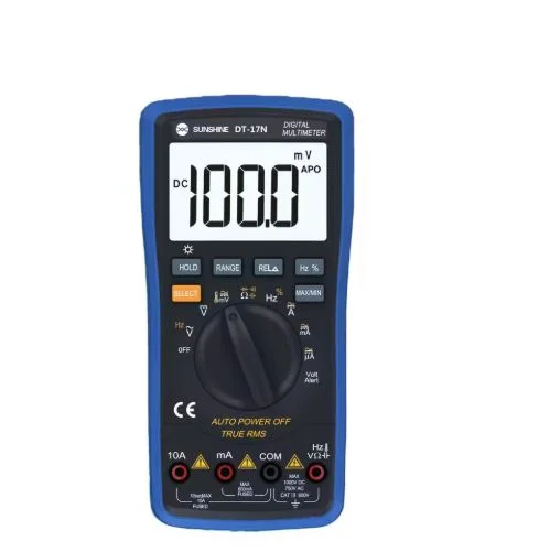 SUNSHINE DT-17N Multimeter Digital Multimeter Automatic Digital Meter Tester for Cell Phone Repair Tool