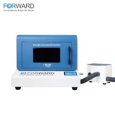 Machine Laser avec extracteur de fumée Blue Light (Forward)