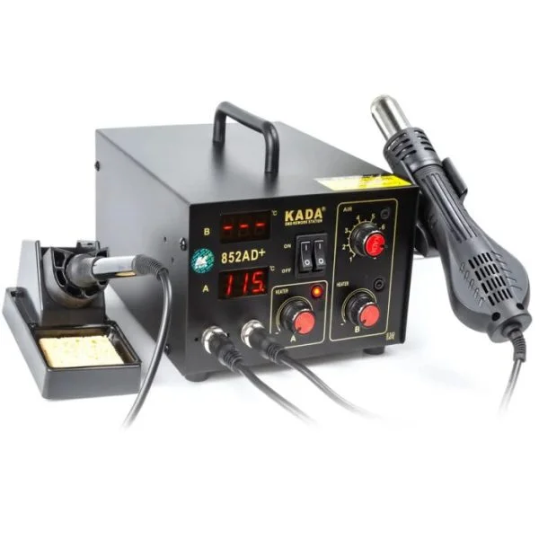 KADA 852AD+ STATION AIR CHAUD + FER A SOUDER