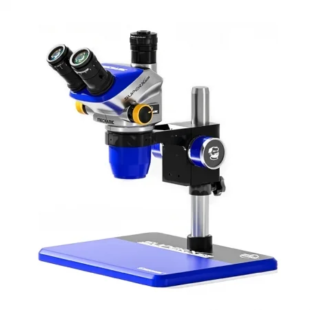 Mechanic SUPER X PRO-B11 6.5X-52X Trinocular Stereo Microscope with Ring Light