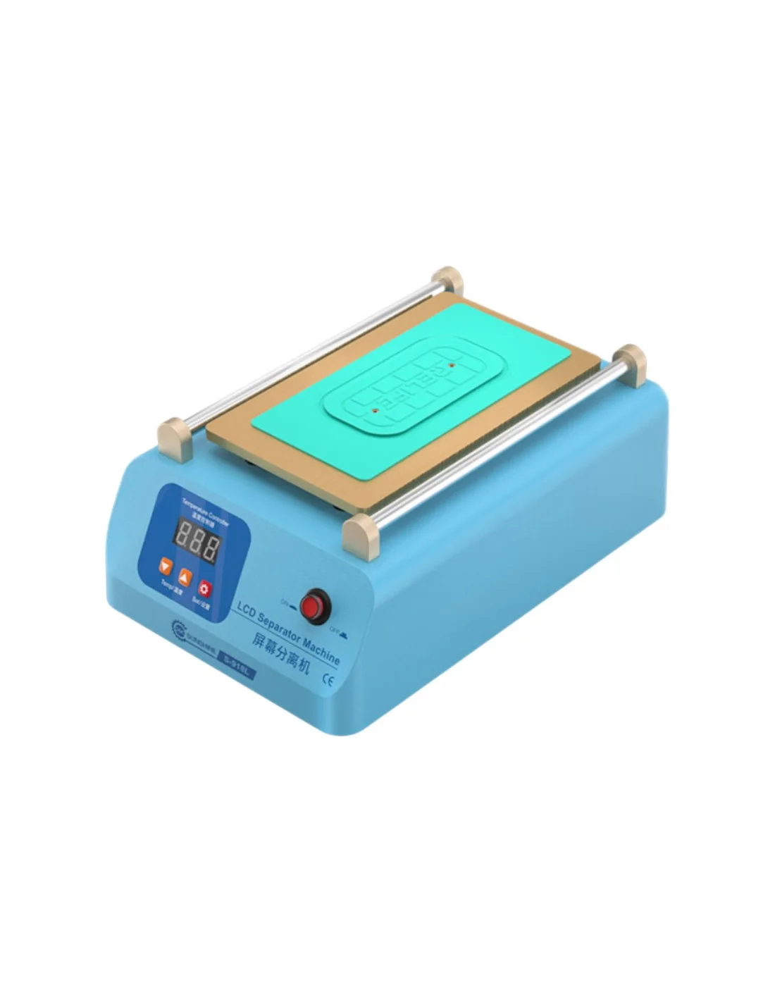 SUNSHINE SS-918L LCD Screen Separator Machine Temperature Adjusted 50 to 130 °C for Phone Touch Screen Separation Repair