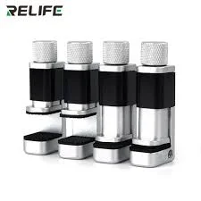RELIFE RL-008A 4pcs Adjustable Alloy Clip Fixture Clamp Phone LCD Screen Fixing Clip Set Metal Fastening Clamp Tools