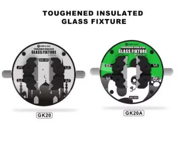 MIJING GK20 GK20A Toughened Insulated Glass Fixture Precision Glue Removal Mobile Phone Motherboard CHIP BGA PCB Repair Clamp