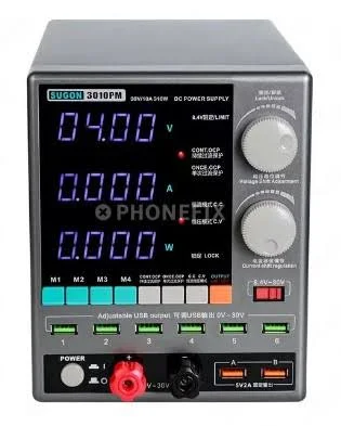 SUGON 3010PM Programmable DC Power Supply 30V 10A Voltage Current Regulator Stabilized Power Supply Voltage Switch AC 220V 110V