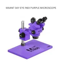 MaAnt Sky Eye R60 7-60X Zoom Trinocular Microscope 0.7X-6.0X Objective Lens PCB/SMD/BGA Industrial Microscope for Phone Repair
