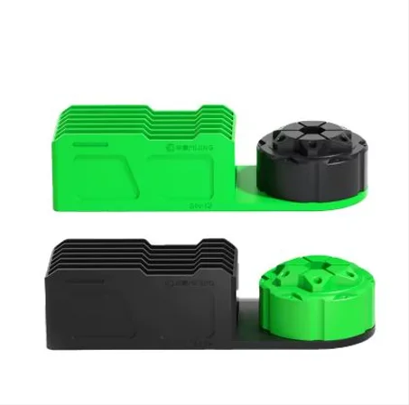 Mijing SN12 Storage Box Multi Functional Screwdriver Tweezer Iron Tip BGA Reball Stencil Soldering Tin Template Desktop Storage