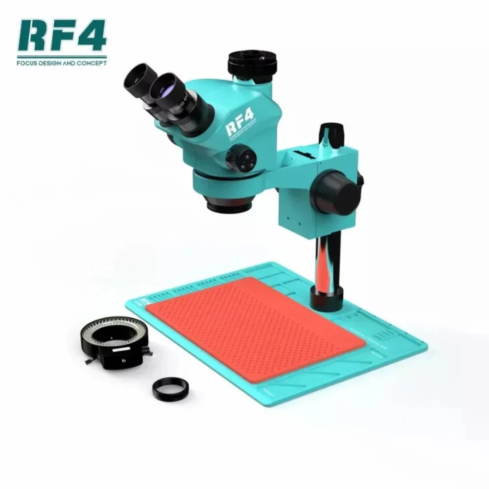 RF4 7050-P04 Stereo Trinocular Microscope 7-50