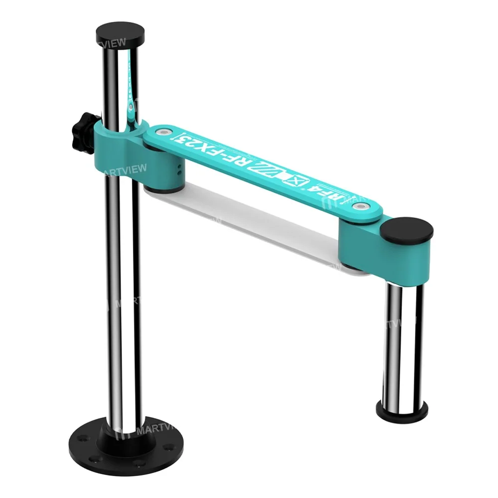 RF4 RF-FX23 360° Universal Metal Swing Arm Liftable Fixed Stand for Most Microscopes - 32mm