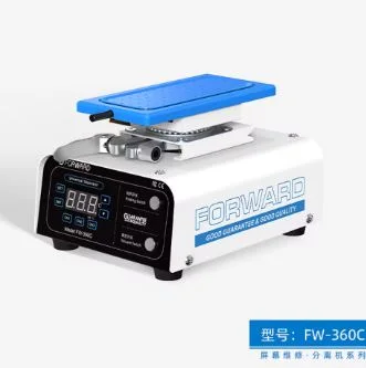 FORWARD FW-360C Two-Button Rotary Edge Separator 3 Channels 2022 Screen LCD Separator Machine FW-360 Separator Upgraded Version