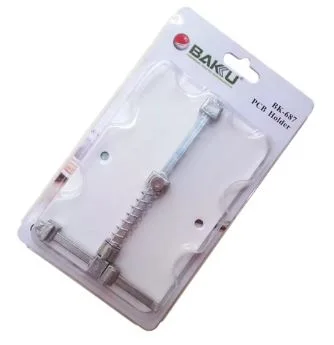 BK-687 Stainless Steel Clamp Fixture for Mobile Phone Board PCB Holder Repair Tool