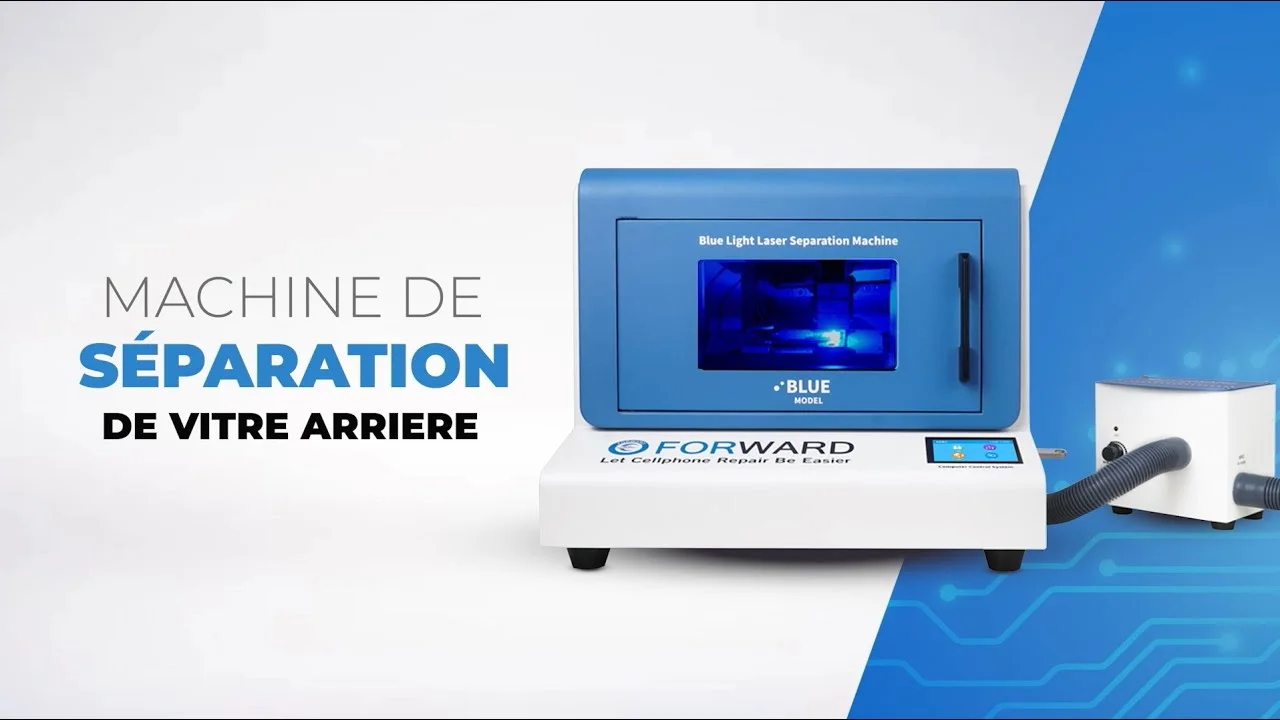 Machine Laser Blue Light avec Extracteur de Fumée – Précision & Sécurité Optimales