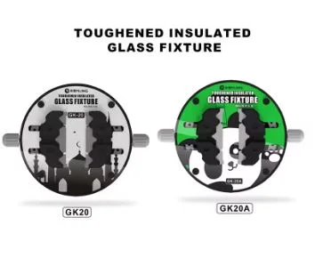 MIJING GK20 GK20A Toughened Insulated Glass Fixture Precision Glue Removal Mobile Phone Motherboard CHIP BGA PCB Repair Clamp