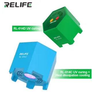 RELIFE RL-014D Intelligent Curing lamp Cold Air UV Curing 2-in-1 Mobile Phone Repair Three Speed Adjustable Charging Wireless