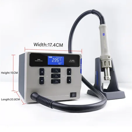 ATTEN St-862D 1000W Hot Air Digital Display Desoldering  Rework Station